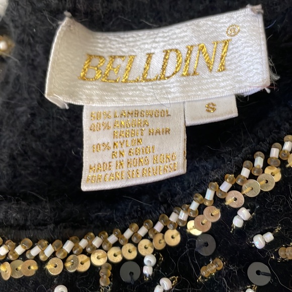 Ladies Black Embellished Sweater - Picture 6 of 6